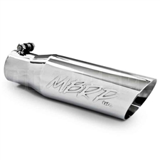 MBRP T5106 3.5" Dual Wall Angle Cut Stainless T304 Exhaust Tip