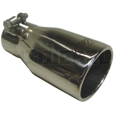 MBRP T5116 3.75" Oval Rolled Edge Straight Cut Stainless T304 Exhaust Tip
