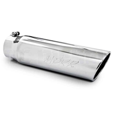 MBRP T5124 5" Rolled Edge Angle Cut Stainless T304 Exhaust Tip