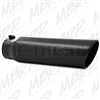 MBRP T5124BLK 5" Rolled Edge Angle Cut Black Coated Sainless T409 Exhaust Tip