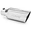 MBRP T5126 7" Rolled Edge Angle Cut Stainless T304 Exhaust Tip
