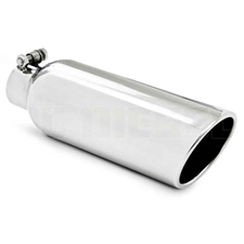 MBRP T5149 4" Rolled Edge Angled Cut Stainless T304 Exhaust Tip