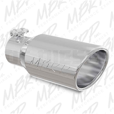 MBRP T5157 4" Rolled Edge Angle Cut Stainless T304 Exhaust Tip