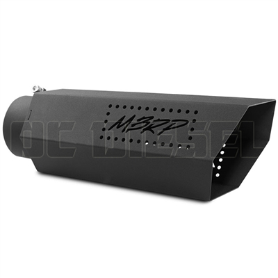 MBRP T5165BLK 5" Hex Cut Black Coated Sainless T409 Exhaust Tip