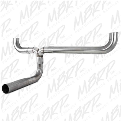 MBRP UT1001 Stainless T409 T-Pipe Kit