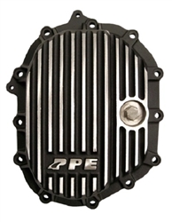 PPE Diesel 138041010 Brushed Black Front Aluminum Differential Cover 2011 GM 6.6L Duramax