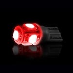 Recon 264201RD LED Light Bulb Red 194/168 360 Degree