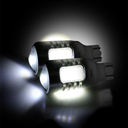 Recon 264226WH LED Light Bulb 921/912/906 White T-15 Bullet Style 6-Watt Ultra High Power