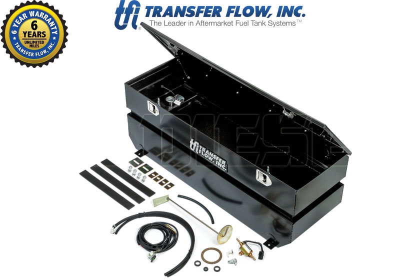 Transfer Flow, Inc. - Aftermarket Fuel Tank Systems - 70 Gallon Fuel Tank & Tool  Box Combo - TRAX 4