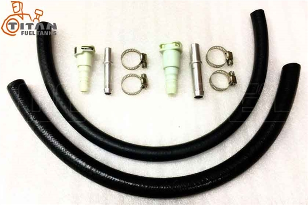 Titan Fuel Tanks 0299002 Fuel Line Extension Kit for 2008-2010 Ford 6.4L Powerstroke