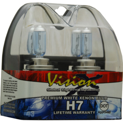 Vision X VX-DH7 Halogen Bulb Set H7 55 Watt Hi Or Low Beam Dot Approved Superwhite