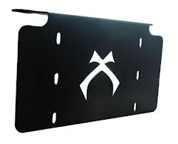 Vision X XIL-LICENSEP License Plate Bracket For Lights Up To 20 inch