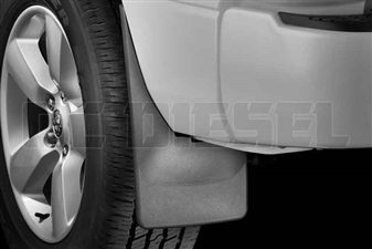 WeatherTech 120024 Rear MudFlaps for 2010-2017 Dodge 6.7L Cummins