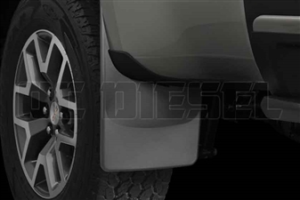 WeatherTech 120049 Rear MudFlaps for 2015-2017 GM 2.8L Duramax LWN