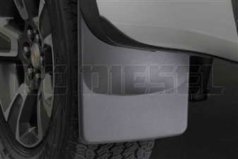 WeatherTech 120052 Rear MudFlaps for 2015-2017 GM 2.8L Duramax LWN