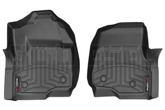 WeatherTech 4410511V Black Front FloorLiner for 2017 Ford 6.7L Powerstroke