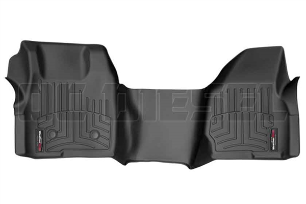 WeatherTech 444051 Black Front FloorLiner for 2011-2012 Ford 6.7L Powerstroke