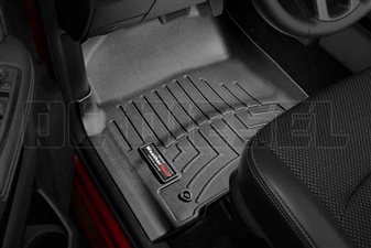 WeatherTech 444781 Black Front FloorLiner for 2012-2017 Dodge 6.7L Cummins