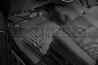 WeatherTech 445811 Black Front FloorLiner for 2012-2016 Ford 6.7L Powerstroke