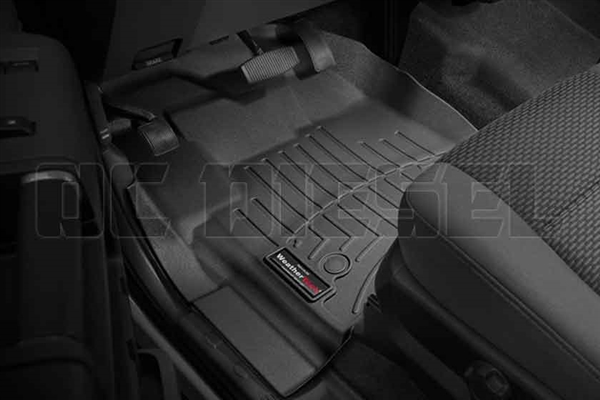 WeatherTech 445831 Black Front FloorLiner for 2012-2016 Ford 6.7L Powerstroke
