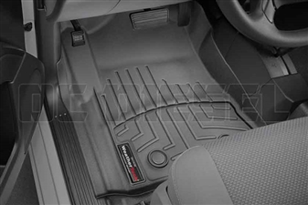 WeatherTech 449141V Black Front FloorLiner for 2014-2016 GM 6.6L Duramax LML