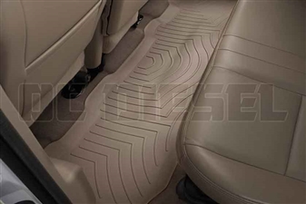 WeatherTech 450022 Tan Rear FloorLiner for 1999-2010 Ford 7.3L, 6.0L, 6.4L Powerstroke