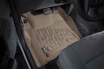 WeatherTech 453051 Tan Front FloorLiner for 2011-2012 Ford 6.7L Powerstroke