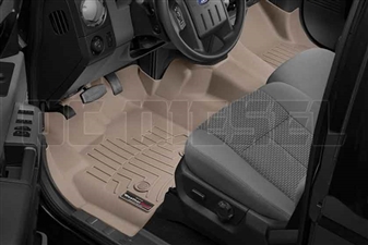 WeatherTech 454341 Tan Front FloorLiner for 2012-2016 Ford 6.7L Powerstroke