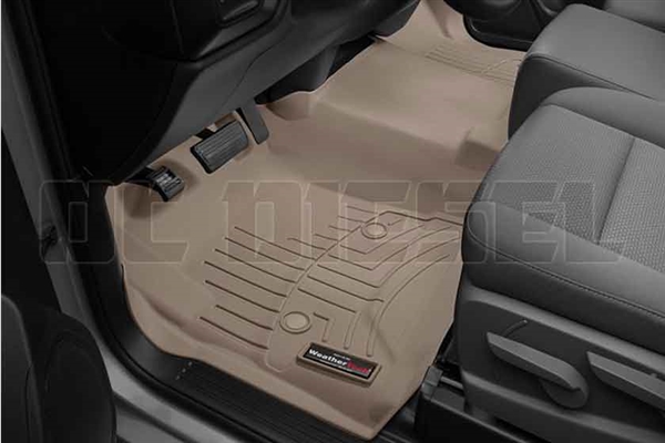 WeatherTech 455451 Tan Front FloorLiner for 2014-2017 GM 6.6L Duramax LML, LP5