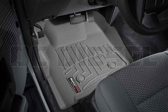 WeatherTech 463051 Grey Front FloorLiner for 2011-2012 Ford 6.7L Powerstroke