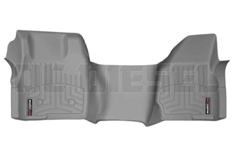 WeatherTech 464051 Grey Front FloorLiner for 2011-2012 Ford 6.7L Powerstroke
