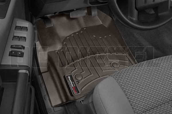 WeatherTech 474331 Cocoa Front FloorLiner for 2012-2016 Ford 6.7L Powerstroke