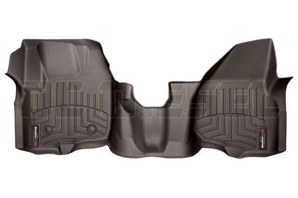 WeatherTech 474341 Cocoa Front FloorLiner for 2012-2016 Ford 6.7L Powerstroke