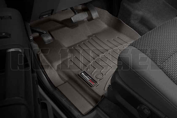 WeatherTech 475821 Cocoa Front FloorLiner for 2012-2016 Ford 6.7L Powerstroke