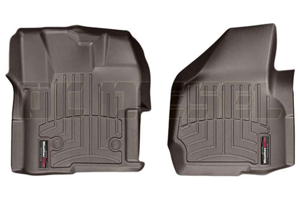 WeatherTech 475831 Cocoa Front FloorLiner for 2012-2016 Ford 6.7L Powerstroke