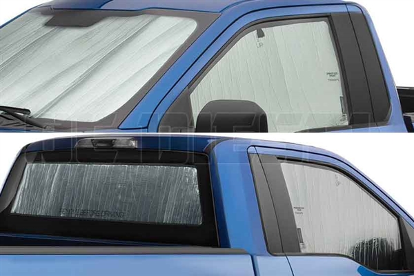 WeatherTech TS0013K3 TechShade Windshield and Window Sun Shade for 2011-2016 Ford 6.7L Powerstroke