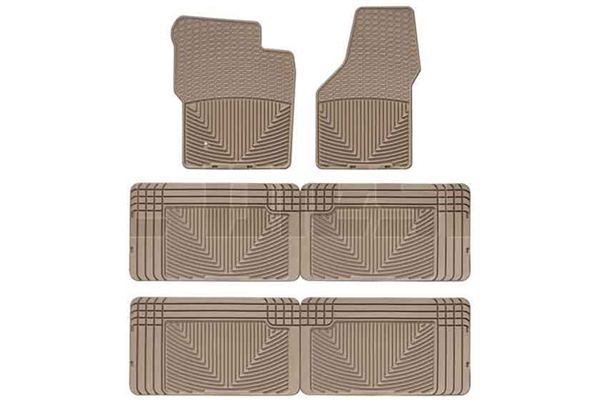 WeatherTech W19TN-W25TN-W25TN All-Weather Floor Mat Set for 2000-2005 Ford 7.3L, 6.0L Powerstroke