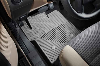 WeatherTech W203GR Front All-Weather Floor Mats for 2011-2016 Ford 6.7L Powerstroke