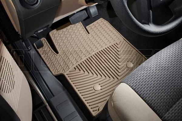 WeatherTech W203TN Front All-Weather Floor Mats for 2011-2016 Ford 6.7L Powerstroke