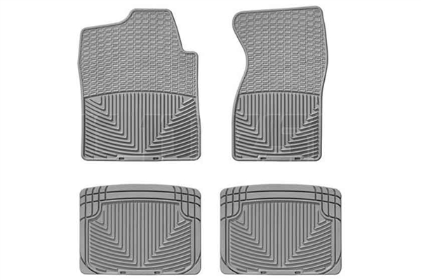 WeatherTech W26GR-W20GR All-Weather Floor Mat Set for 2001-2007 GM 6.6L Duramax LB7, LLY, LBZ