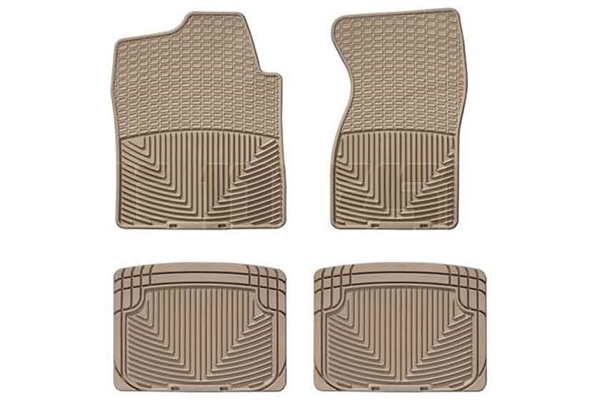 WeatherTech W26TN-W20TN All-Weather Floor Mat Set for 2001-2007 GM 6.6L Duramax LB7, LLY, LBZ