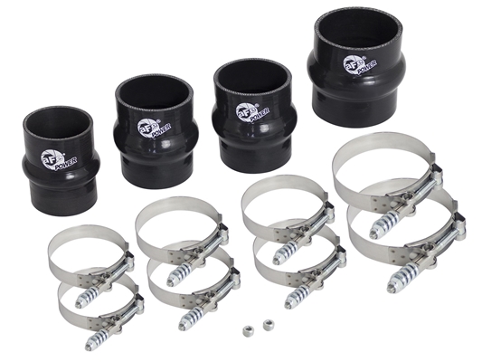 aFe Power 46-20030A BladeRunner Intercooler Couplings & Clamps Kit for 2007.5-2009 Dodge 6.7L Cummins