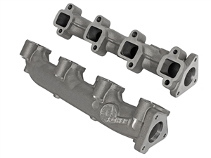 aFe Power 46-40024 BladeRunner Ported Ductile Iron Exhaust Manifolds for 2001-2016 GM 6.6L Duramax LB7, LLY, LBZ, LMM, LML