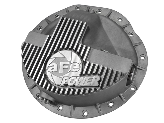 aFe Power 46-70040 Street Series Front Differential Cover Raw Finish for 2003-2012 Dodge 5.9L, 6.7L Cummins