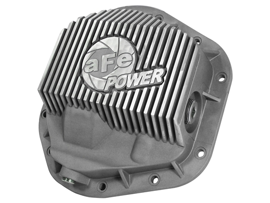 aFe Power 46-70080 Street Series Front Differential Cover Raw Finish for 1999-2016 Ford 7.3L, 6.0L, 6.4L, 6.7L Powerstroke