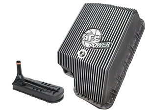 aFe Power 46-70120-1 Transmission Pan Raw Finish for 1994-2010 Ford 7.3L, 6.0L, 6.4L Powerstroke