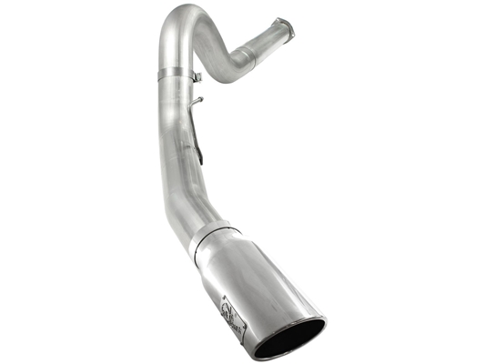 aFe Power 49-03055-P ATLAS 5" Aluminized DPF-Back Exhaust System for 2011-2014 Ford 6.7L Powerstroke