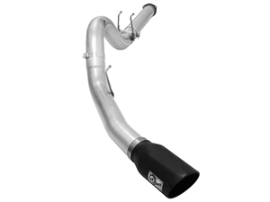aFe Power 49-03064-B ATLAS 5" Aluminized DPF-Back Exhaust System for 2015-2016 Ford 6.7L Powerstroke