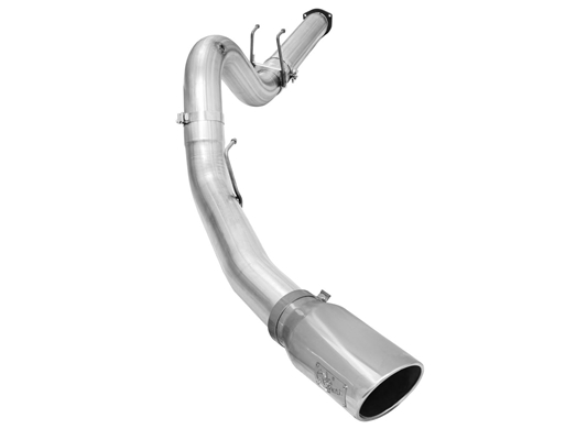 aFe Power 49-03064-P ATLAS 5" Aluminized DPF-Back Exhaust System for 2015-2016 Ford 6.7L Powerstroke