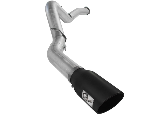 aFe Power 49-04040-B ATLAS 5" Aluminized DPF-Back Exhaust System for 2007.5-2010 GM 6.6L Duramax LMM